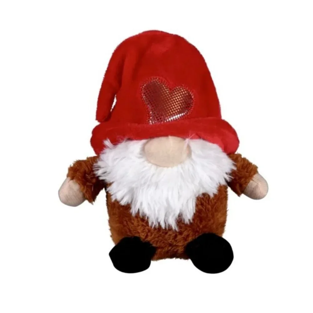 Gnome Stuffed Animal Mini Dog Toy Plush Valentines Love Emergency‎ Responders